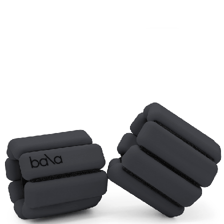 Bala 1lb Ankle/Wright Weights Charcoal