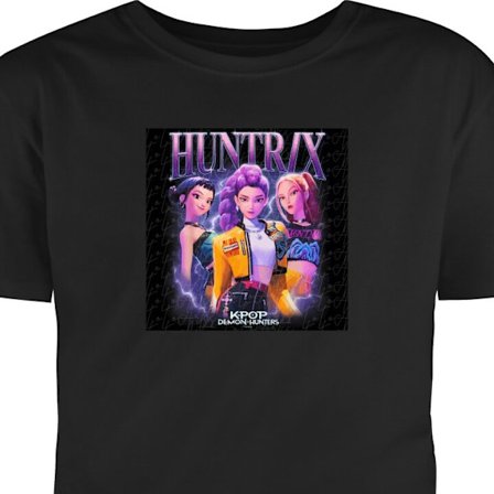Børne T-shirt Kpop Demon Hunters Huntrix