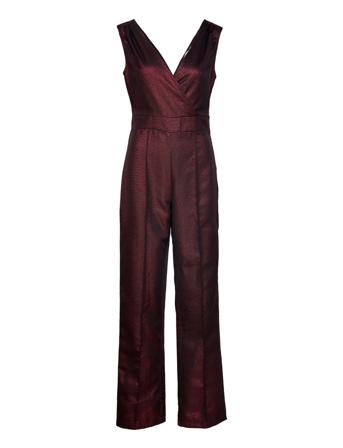 Onltilda S/L Jumpsuit Wvn Burgundy ONLY
