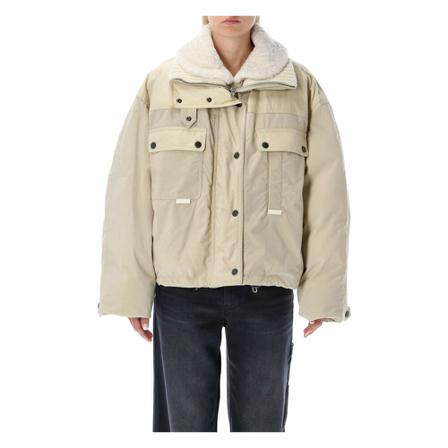 Isabel Marant, Jacket 22Ama 108122A005I Beżowy, Kobieta, Rozmiar: S