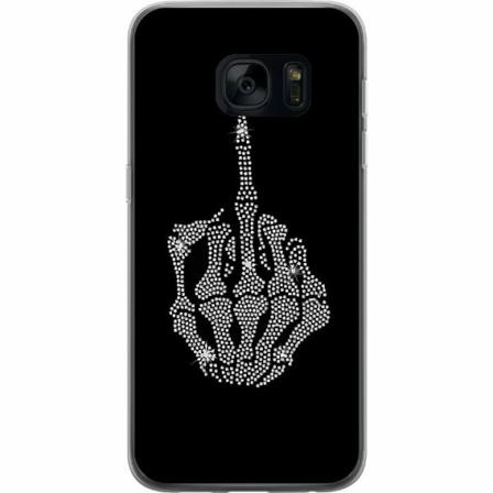Samsung Galaxy S7 Mjukt Skal - Fuck You Bling