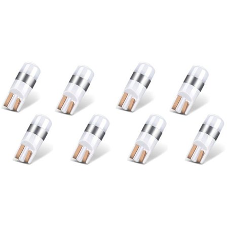 8 x Felaktiga T10 Canbus 3030 Smd LED-bilslampor Parkeringsljus Vita 6000K