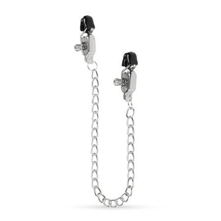 Easy Toys: Big Nipple Clamps With Chain - Sexleker Vuxen: Bondage & Fetish