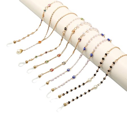 4 stk briller stropp og kjede briller stropp solbriller stropp briller kjede holder sklisikker ledning briller tau