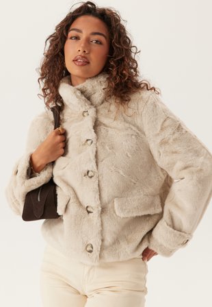 VERO MODA Vmsonjaeva Short Jacket Oatmeal Klær