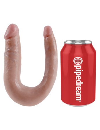 U-shaped Small Double Trouble - Flesh - Vuxen.se - Dubbeldildo & dubbelpenetrering
