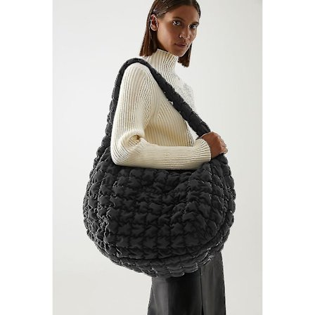 Efterår og Vinter Ny COS Cloud Bun Lille og Stor Kapacitet Dumpling Bun Crossbody Down Bun Stor Taske