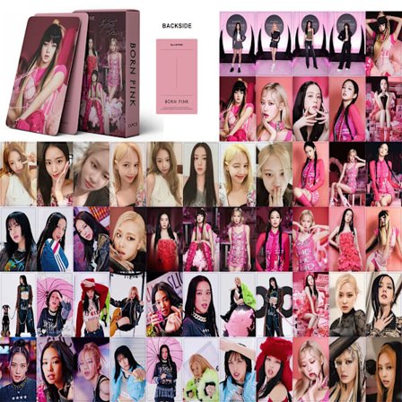 55 stk Kpop Blackpink Lomo Kort