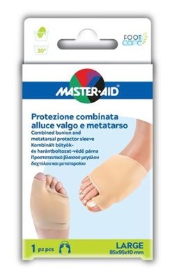 Master Aid Protezione Combinata Alluce Valgo E Metatarso 1 Pezzo
