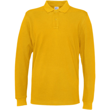 Långärmad Piké Herr Cottover