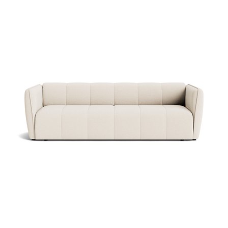 Calma 3 personers sovesofa, opbevaring - Loop Creme - 239x112x70 - Sofa, sovesofa