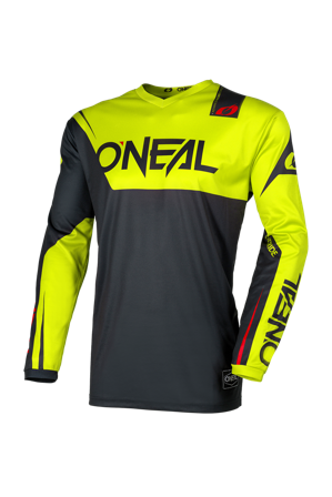 Crosstrui O'Neal Element Racewear Zwart/Neongeel M