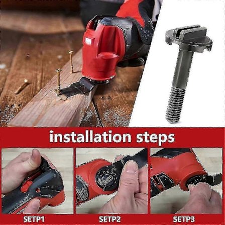 06-75-0025 Skrue til bagplade til klinge, erstatning kompatibel med Milwaukee 2626-20 M18 Multiværktøj - Yvan