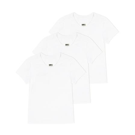 MM6 Maison Margiela Logo T-shirt 3-pack Hvid, Dame T-shirts