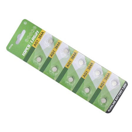 10 stk. LR1130 knappcellebatteri pålitelig ytelse for elektroniske enheter