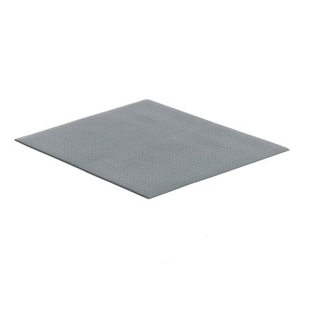 Arbeitsplatzmatte MARVELL, Meterware, B 1220 mm, grau