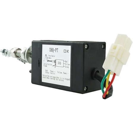 -PT Power-Off Pull-Type Motor Tilbehør Stop Solenoid (12V Normalt Åben)