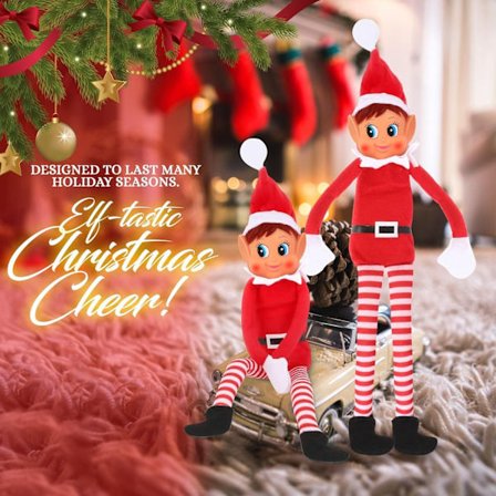 Elfie (dreng) og Elvie (pige) er et par sjove og drilske elverkarakterer. Julegaver, gaveæsker.