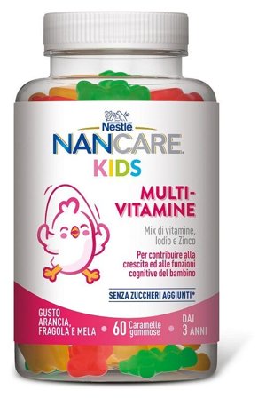 Nestlé Nancare Kids Multi-Vitamine 60 Caramelle