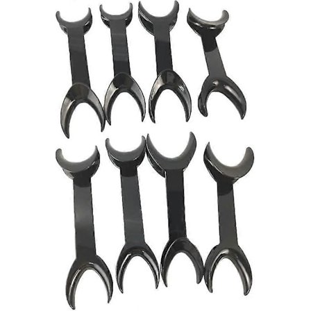 Dental Retractors 8-delars T-formade Ortodontiska Retraktorer Buckala Läpp Intraorala Öppningsanordningar Dental Kirurgi Retraktorer