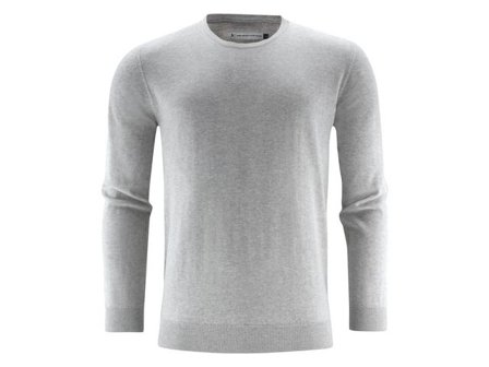 JAMES HARVEST Finstickad tröja u-ring grå S - Lyreco - Yrkeskläder - Tröjor och Sweatshirts - Stickat