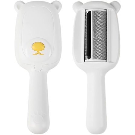 Husdjurshårsborttagare Roller Kompakt Katt-/Hundhårsborttagare Djuprengöring Bekväm att Bära Återanvändbar Luddrulle för Mattor, Möbler, Kläder och 