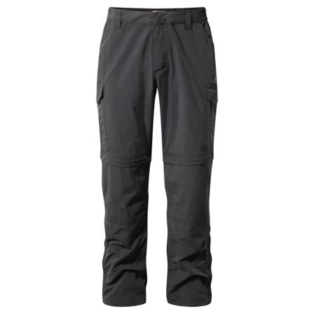 Craghoppers Men's Nosilife Convertible II Trousers Men hiking trousers Black 32 Long