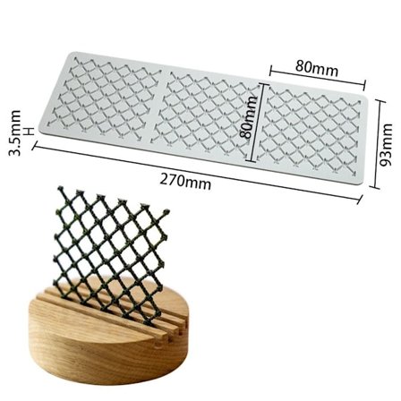 Kageblondeform Fondant blondemåtte E E