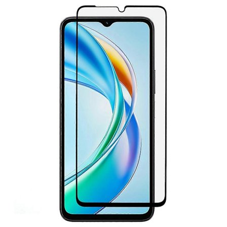 Ny Kompatibel med Honor X5b Plus/X5b Skjermbeskytter Silketrykk Full Lim Herdet Glass Skjermfilm