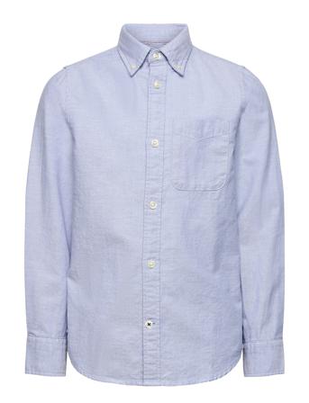 Jjeoxford Shirt L/S Jnr Jack & J S Blue