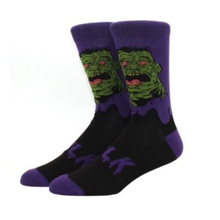 Hulk Zombie Marvel Warm Funny Crew Socks for Men Women Purple Comics