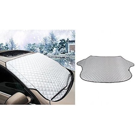 Bil Vindruta Skydd, Kraftigt Ultra Tjockt Skyddande Vindruteskydd Snö