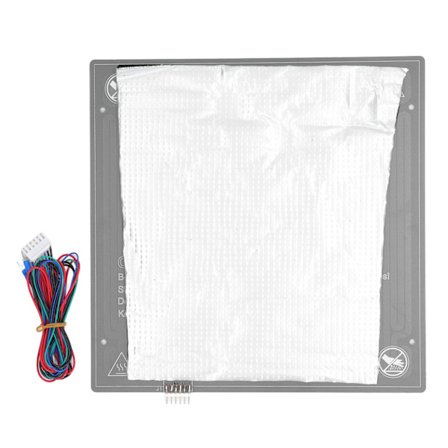 3D Printer Aluminium Varm Seng Plade Varme Tilbehør 24V 2.8Ω til Anet E16 A8PLUS