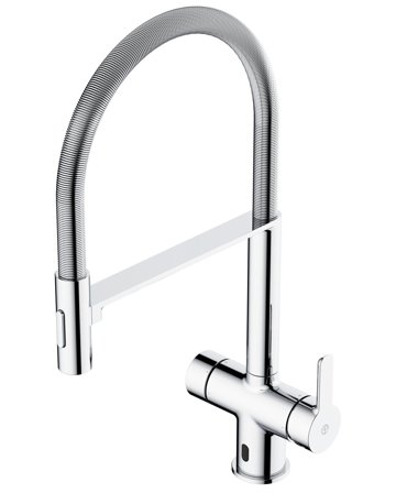 Gustavsberg GB41208359 Køkkenbatteri uden opvaskemaskineafbryderventil. krom, Badeværelse