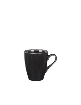 Broste Copenhagen Mega Krus 'Nordic Coal' M/Hank - Brown - 40 CL