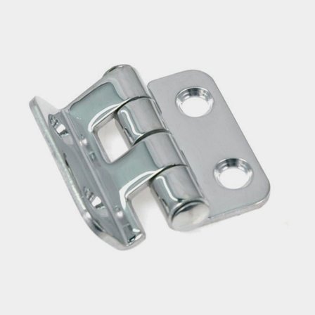 Luikscharnier 1852-Marine, 37 x 35mm, met offset / verschoven scharnierpunt, zuurbestendig roestvrij staal (AISI 316)