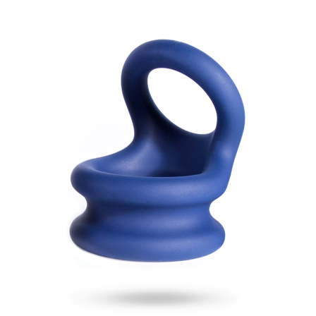 Macho Armour Silicone Cock Ring Blue - NMC
