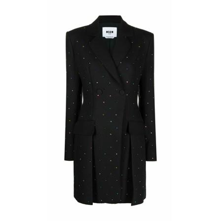 Msgm, Short Dresses Zwart, Dames, Maat:S