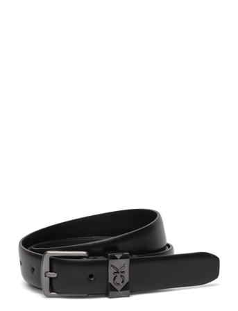 Re-Lock Sqr Buckle Belt 25Mm Belte Svart Calvin Klein*Betinget Tilbud
