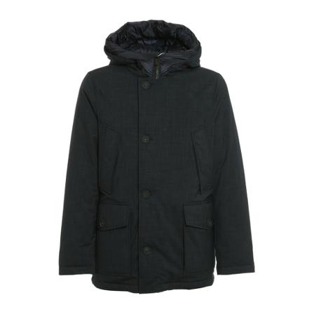 Woolrich Zwart Down Jacket , Zwart , Heren , Maat: M