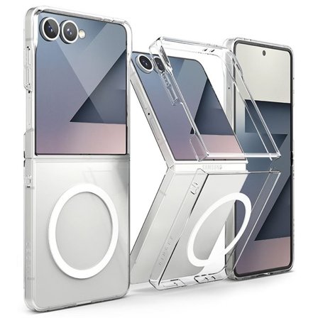 Ringke Slim Magneettinen MagSafe magneettikotelo Samsung Galaxy Z Flip 7 - läpinäkyvä - läpinäkyvä