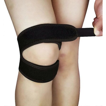 Justerbar omslag Iliotibialbåndsyndrom | Løpere Patella Knestøtte | Perfekt for løpere, hopperkne, senebetennelse, artritt, ultimate sport