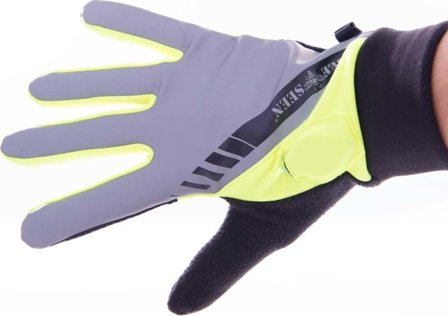 Bee Safe Reflective Led Glove Men workout gloves Metal XS-S