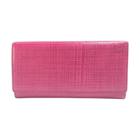 Loewe Pre-owned, Wallets & Cardholders Roze, Dames, Maat:ONE Size