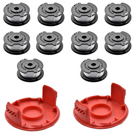 Ersättningsspole & Lock för Einhell Grästrimmer 10-pack