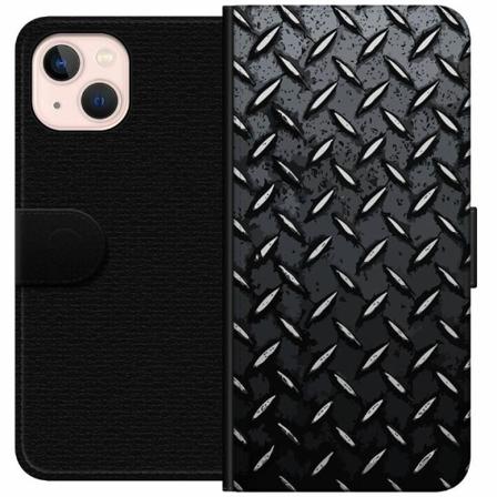 Apple Iphone 13 Mini Plånboksfodral Metalliskt Mönster