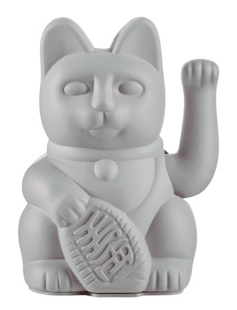 Maneki-Neko - Lucky Cat Home Decoration Grå Donkey