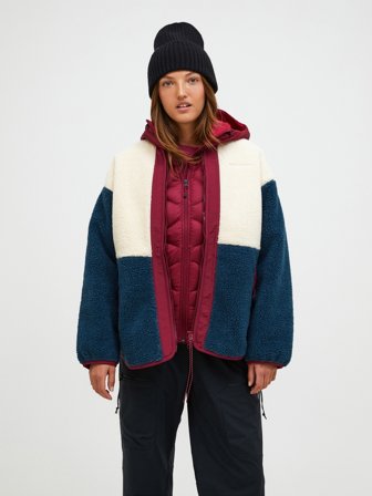 Heavy Pile Oversized Cardigan Women