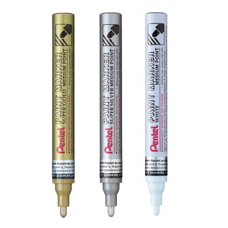 PENTEL Märkpenna Paint Marker rund guld - Lyreco - Kontorsmaterial - Pennor - Märkpennor - Rund spets
