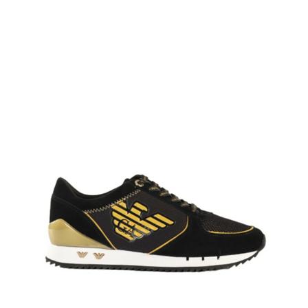 Emporio Armani Ea7 - Sneakers - Gul - Herr - Storlek: 42 1/2 Eu, Herr, Storlek: 42 1/2 EU